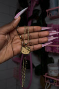 A splash of kitty necklace
