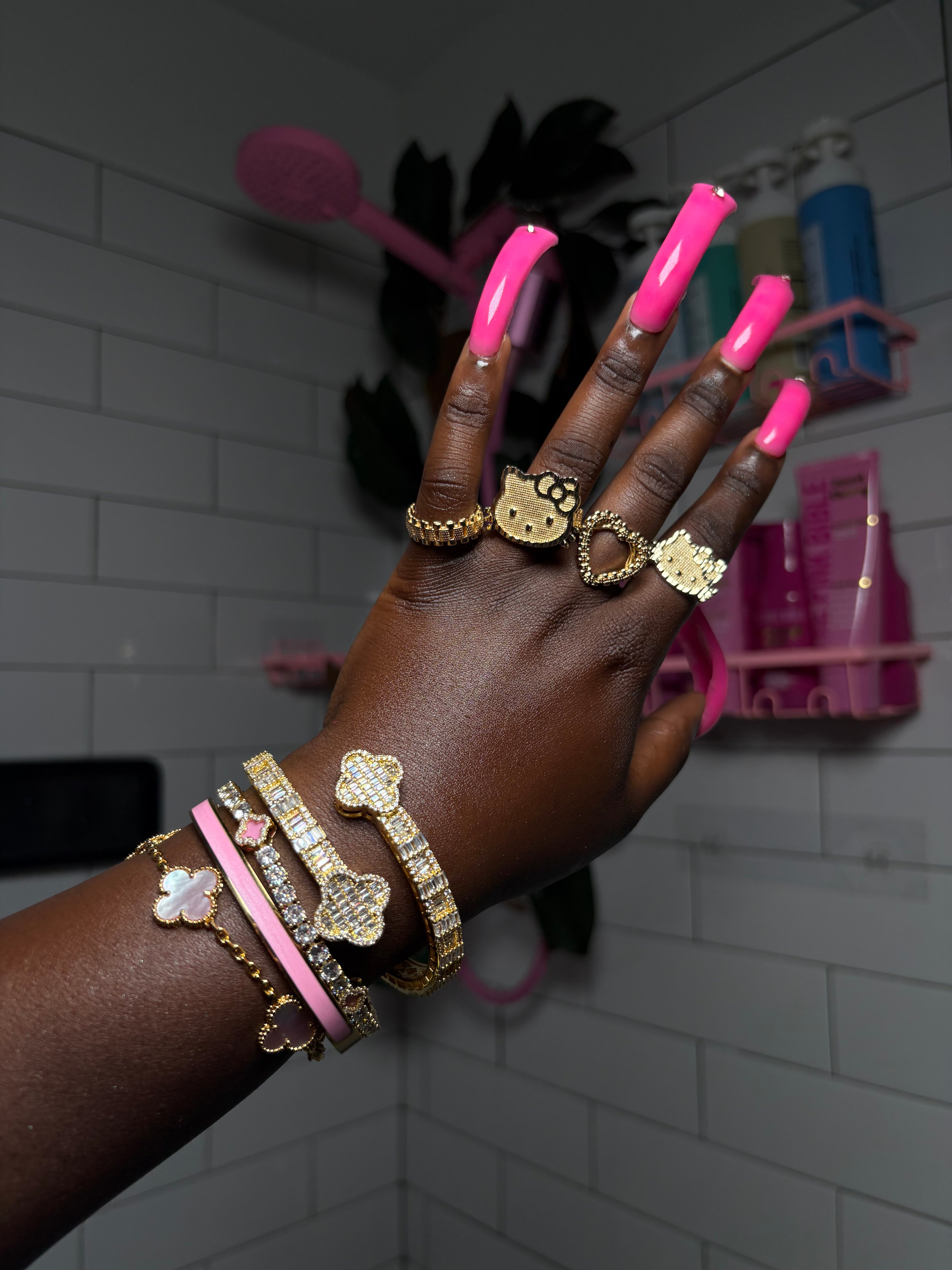 Pinkie Braclet Set